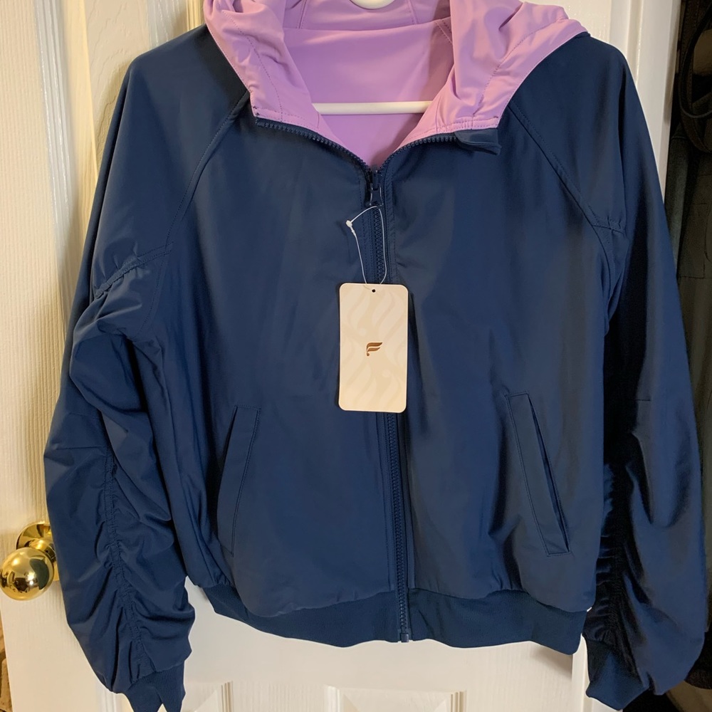 NWT Fabletics Reversible Jacket